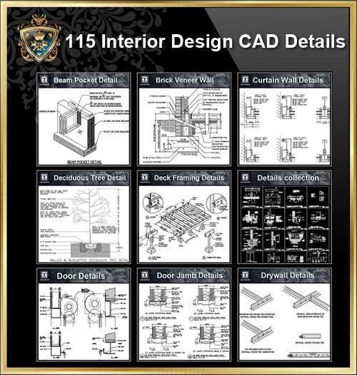 ᩱ15 Interior Design CAD Details ᪢></p>
			<p style=